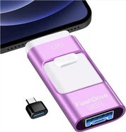 U Disk Lämplig för Apple IPhone och Android-dator 3 i 1 U Disk